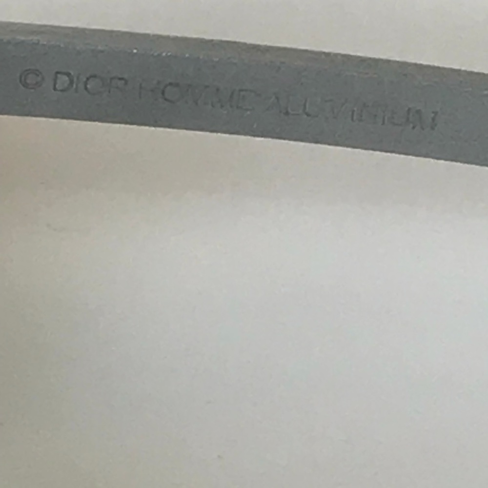Vintage Dior Homme AL 13 Matte Silver Sunglasses! - Picture 4 of 8